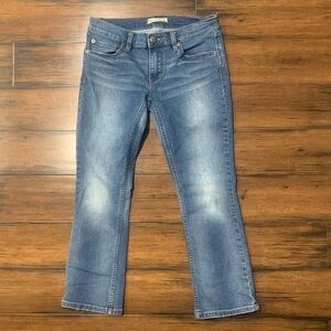 Free People Cropped Skinny Jeans - Size 25